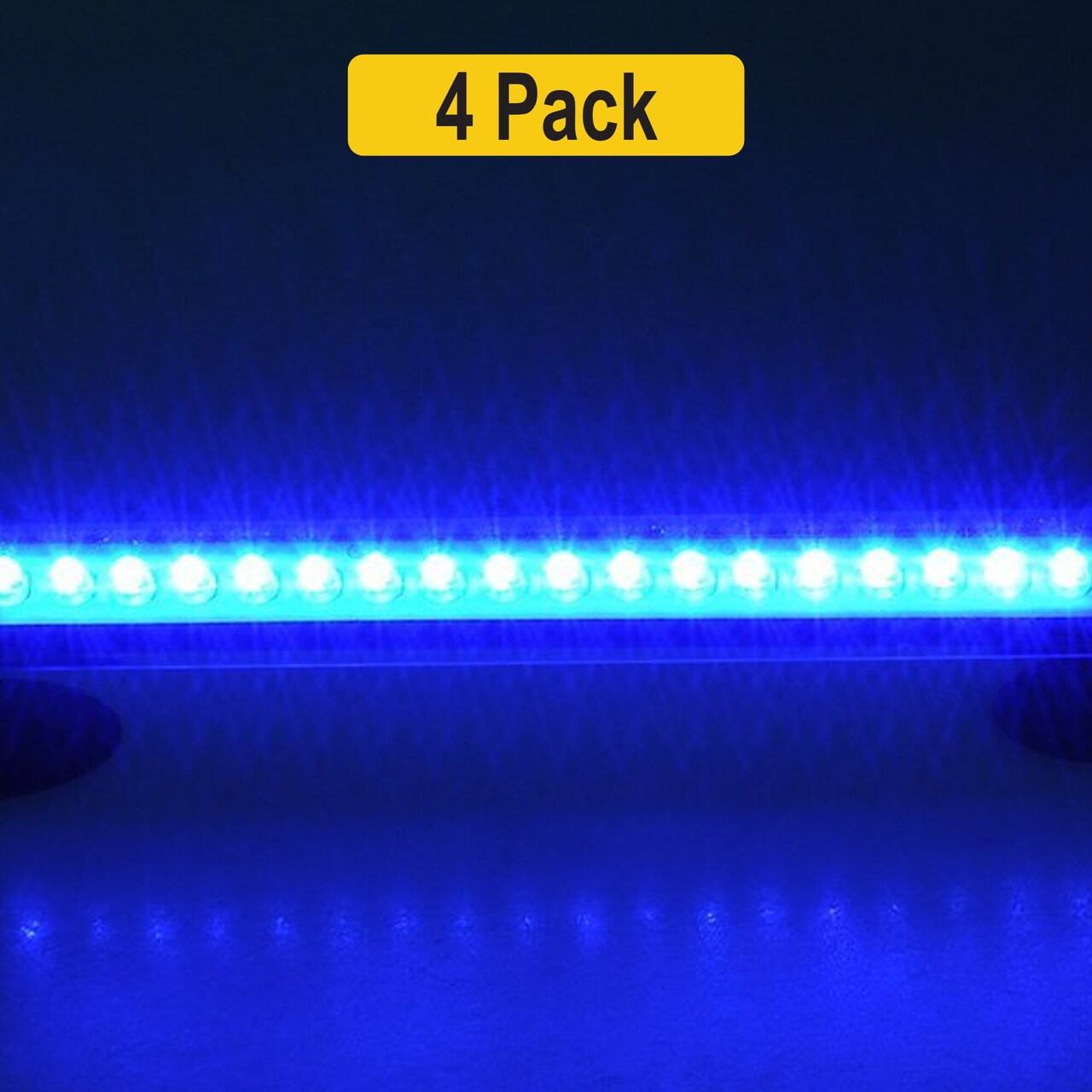 72 LED Aluminum Bar Light, Ultra Bright Accent Lighting for Home & Bars